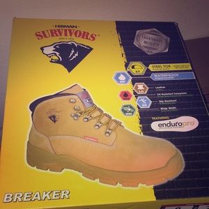 Steel Toe work boots!